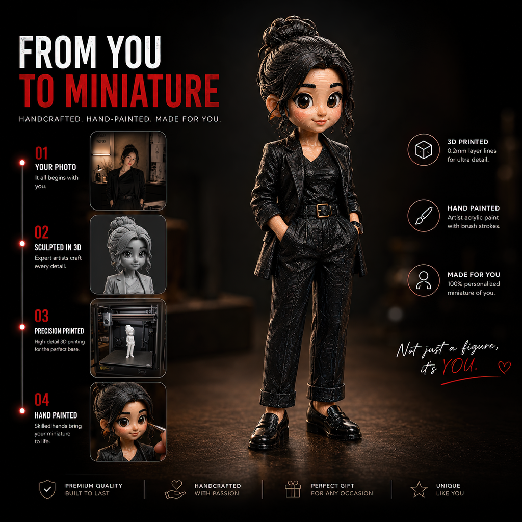 Mini Me 2.5D portrait